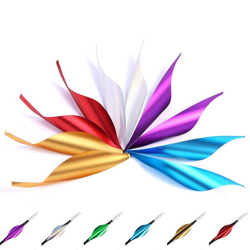 PANDARUS Archery Arrow Vanes Spiral Feather 
