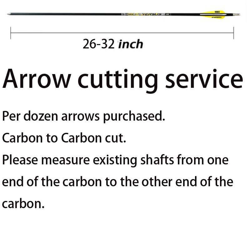 PANDARUS VERSUS Pure Carbon Arrows 26/27/28/29/30/31/32 Inch Hunting