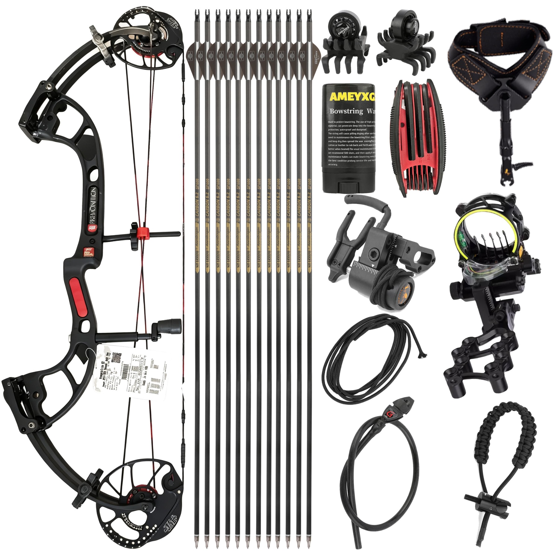 ALIEN Peng BOSS Archery Compound Bow Hunting Steel Ball Arrows-AMEYXGS Archery