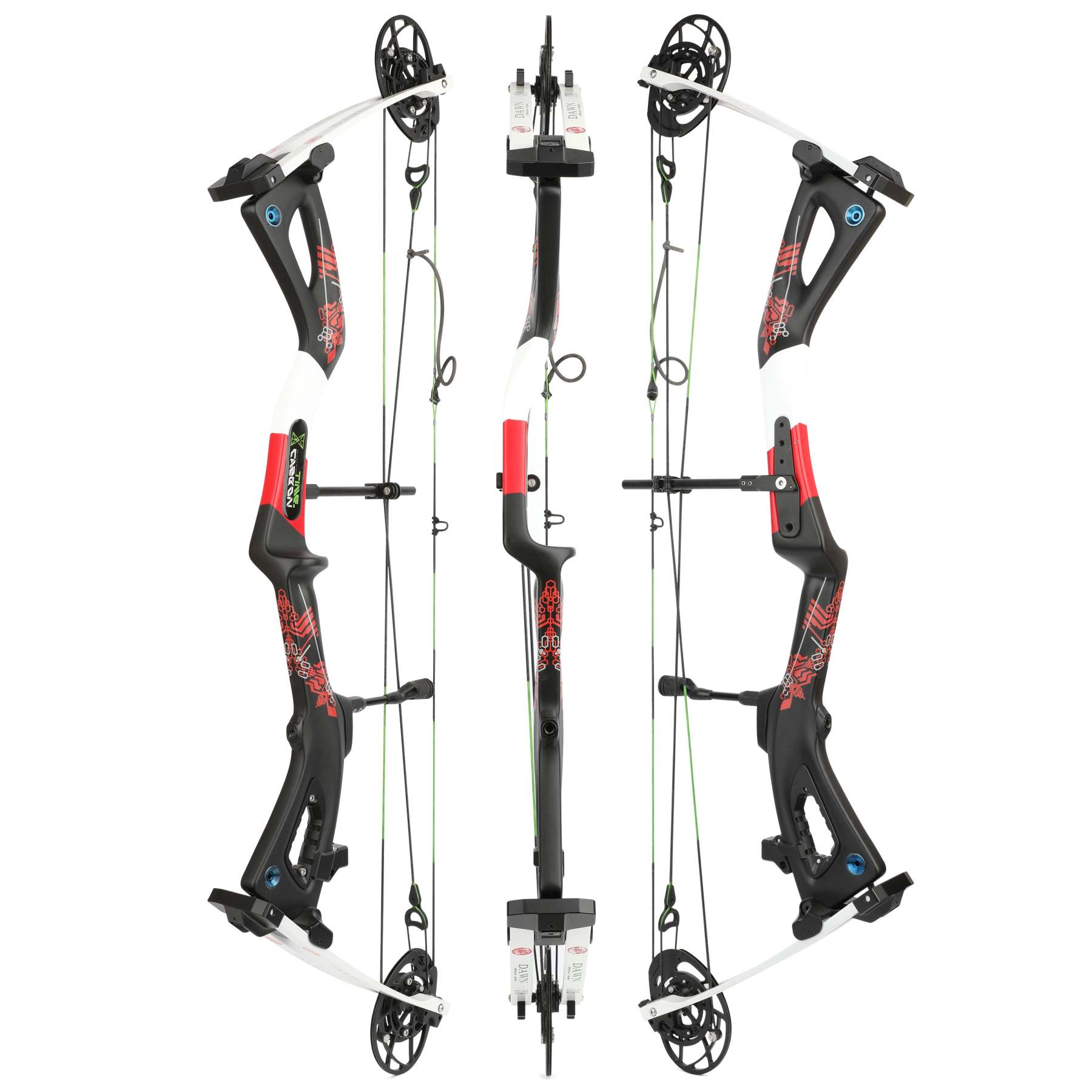 DAWN Archery X6 Carbon Hunting Compound Bow 0-70lbs-AMEYXGS Archery