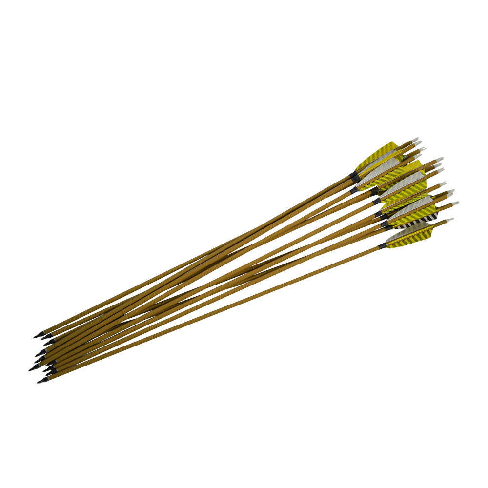 🎯 Pure Carbon Arrows Handmade Archery Gear Traditional Bow-AMEYXGS Archery