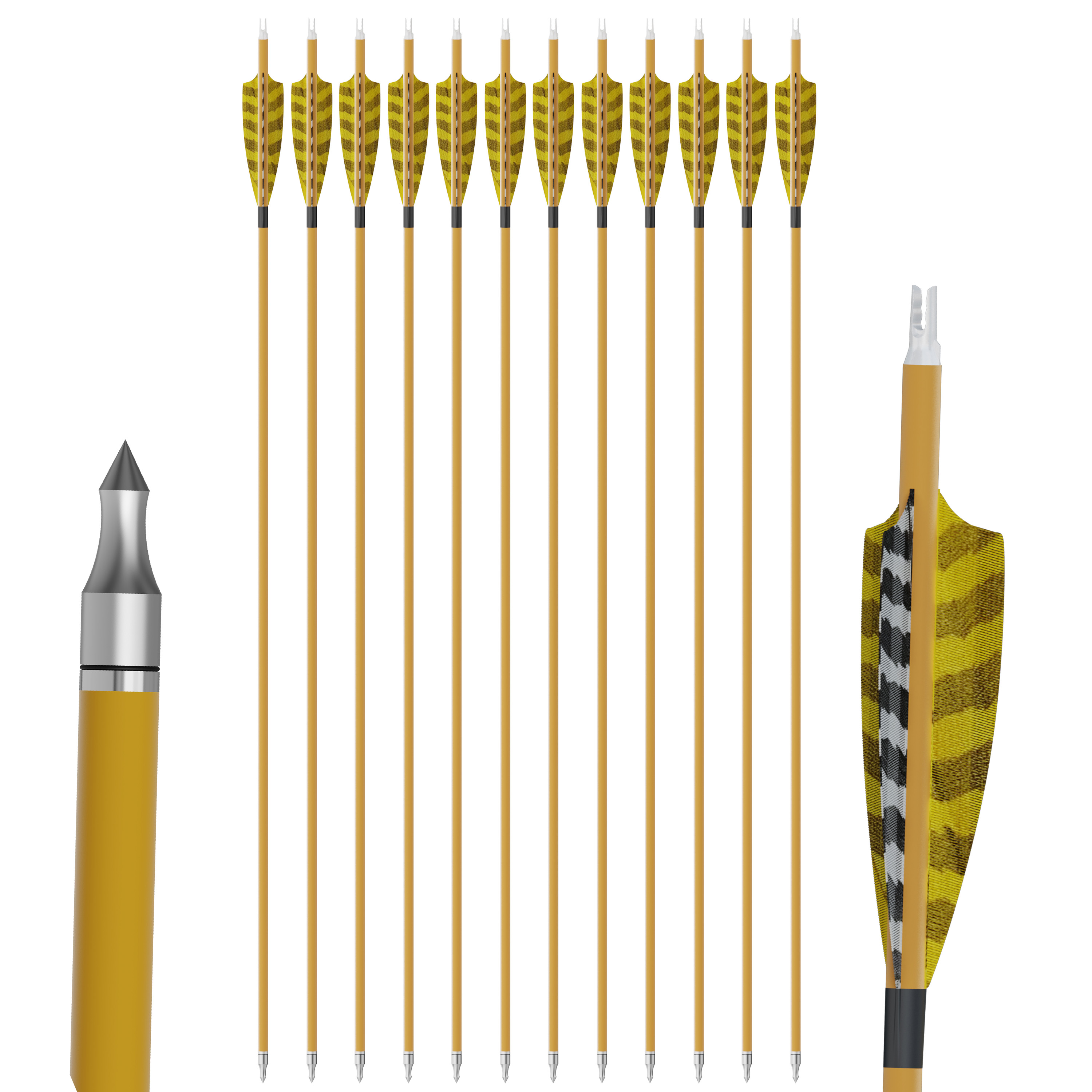 Pure Carbon Arrows – Traditional Archery Hunting Season
