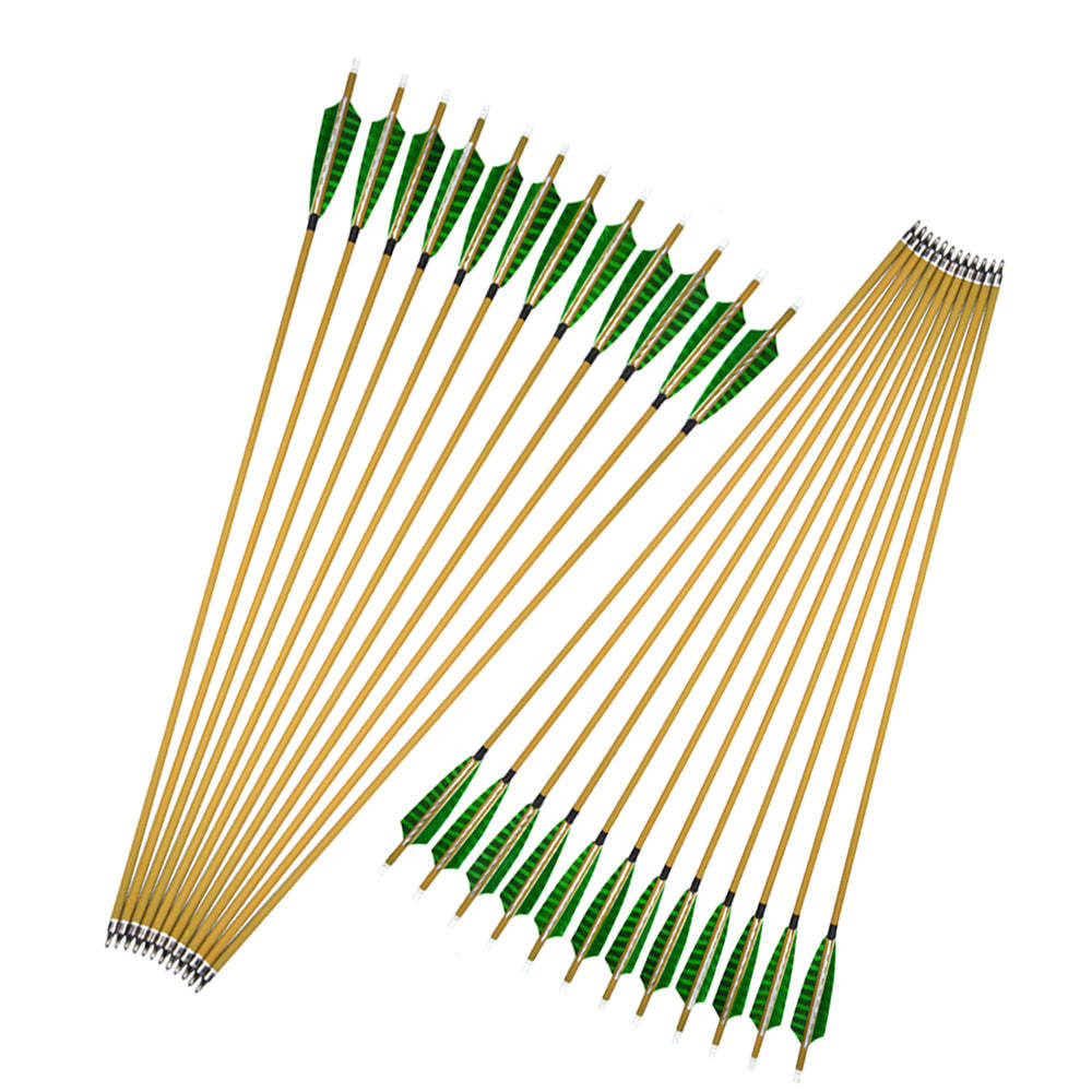🎯 Pure Carbon Arrows Handmade Archery Gear Traditional Bow-AMEYXGS Archery