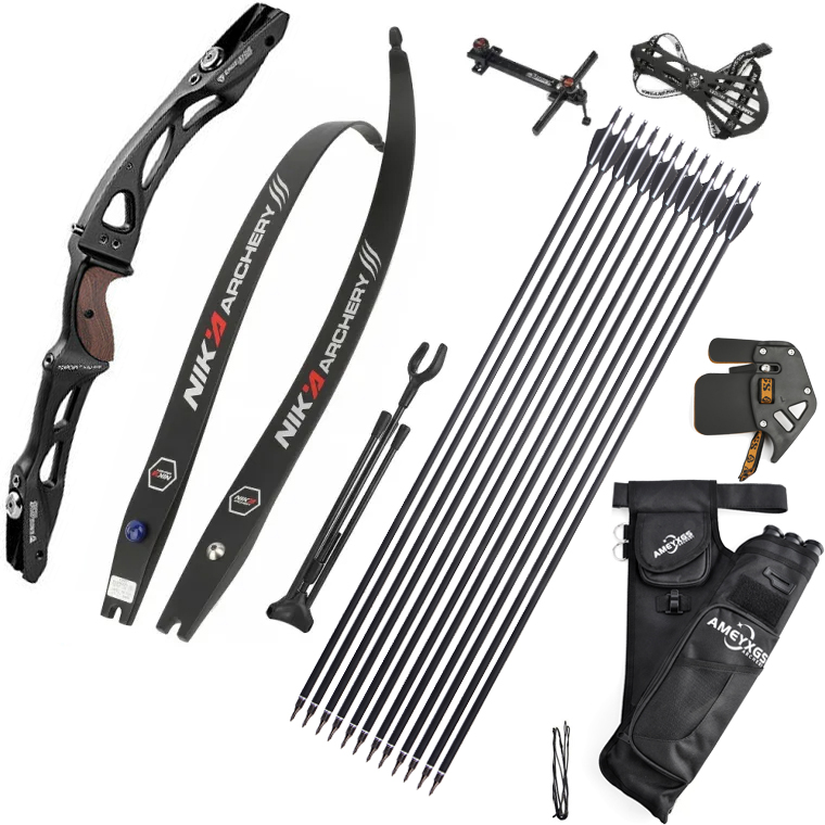 R10 Bowriser + C2 Bowlimbs + Arrows Kit Archery Target