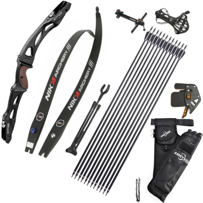 R10 Bowriser + C2 Bowlimbs + Arrows Kit Archery Target