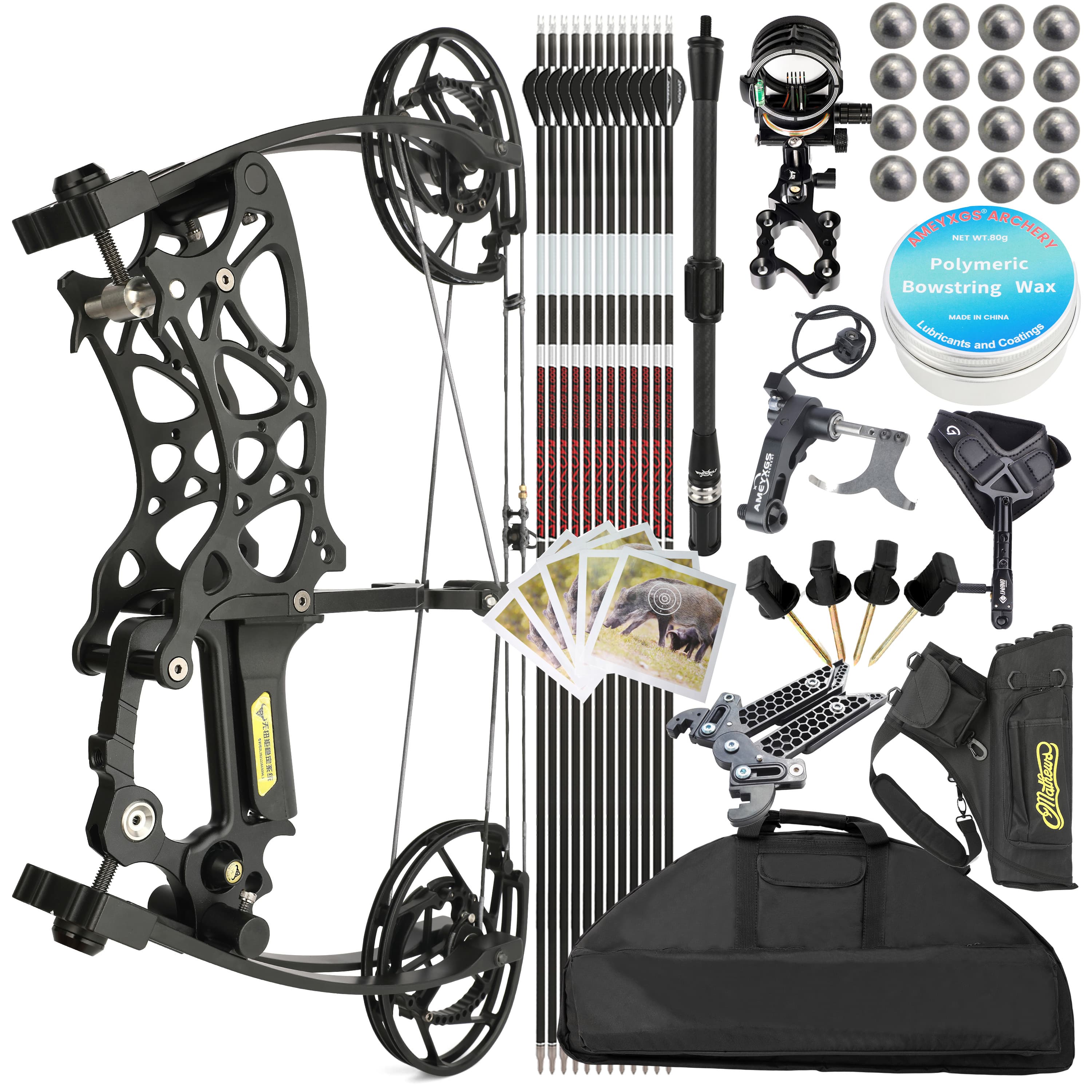 Archery Compound Bow Short Axis 35-70lbs