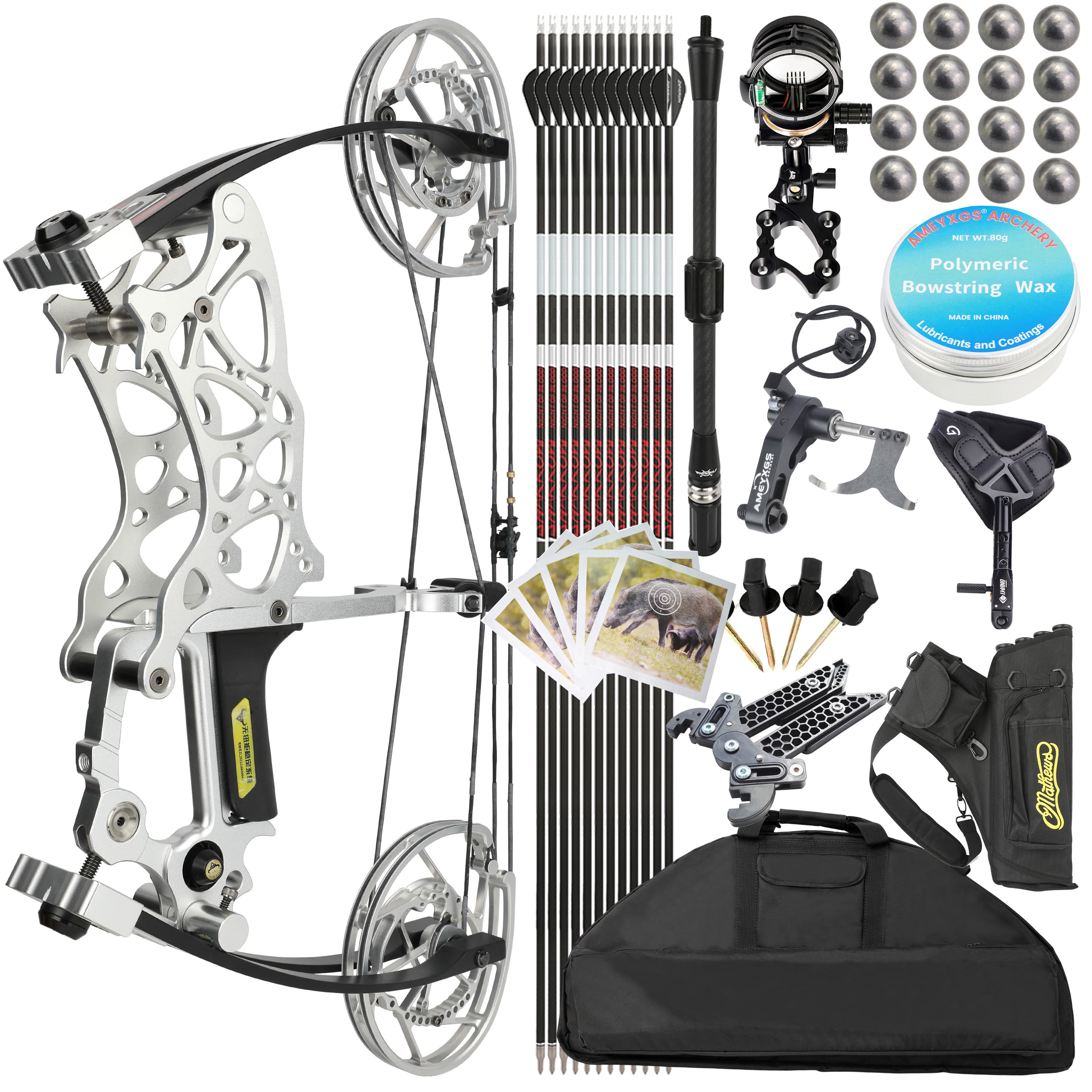 ROBIN KING 201 Archery Compound Bow Short Axis 35-70lbs