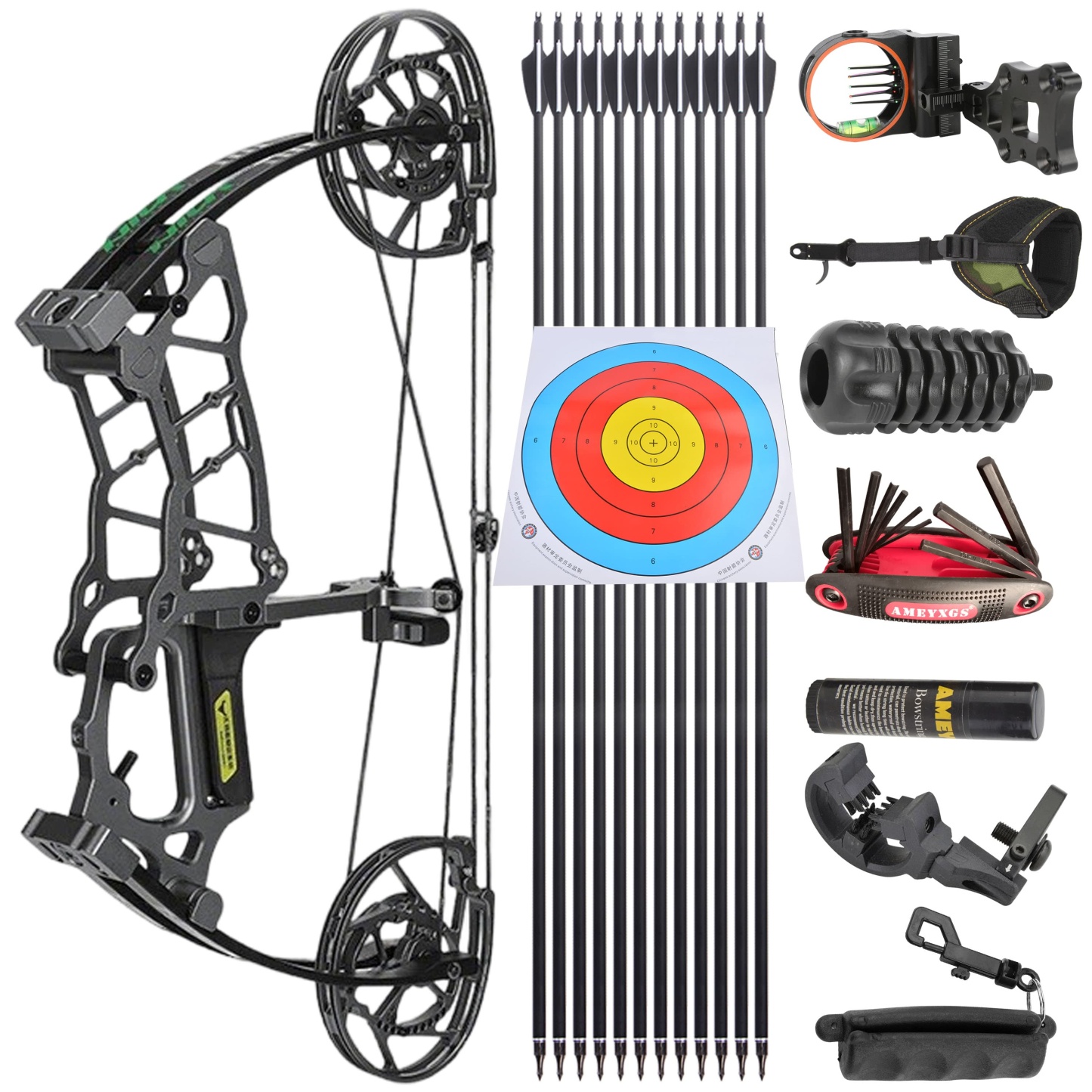 ROBIN KING BULL 101 Archery & Dual-Use Compound Bow 30-70lbs