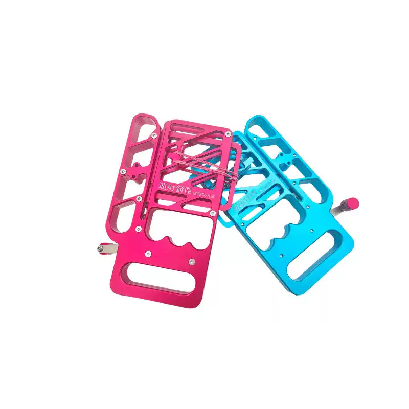 Rapid-fire Arrow Box Launcher Release for Traditional Bow