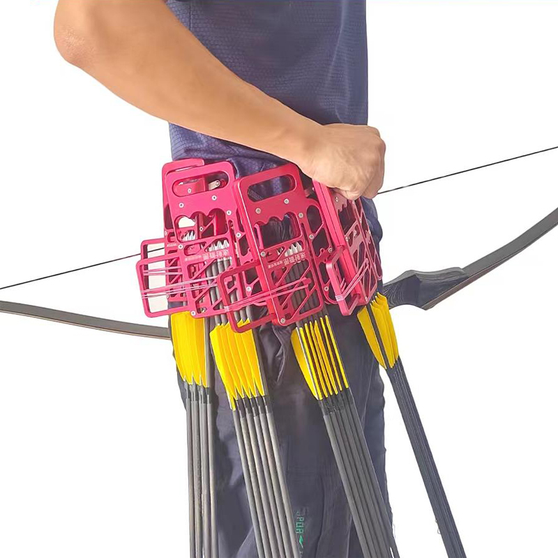 Rapid-fire Arrow Box Launcher Release for Traditional Bow