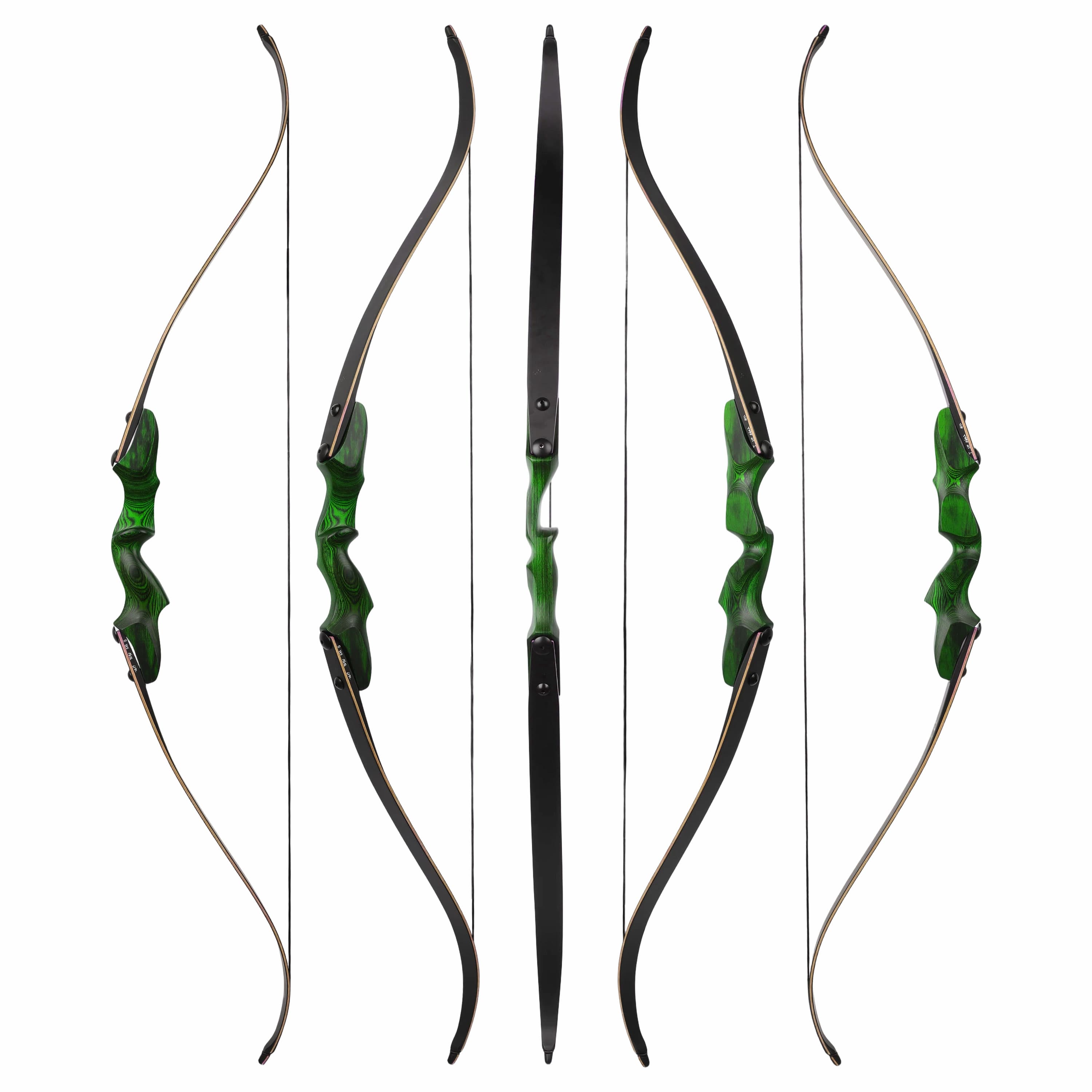 Rock Bear Recurve Bow 20-60LBS Takedown Bow Archery Hunting 