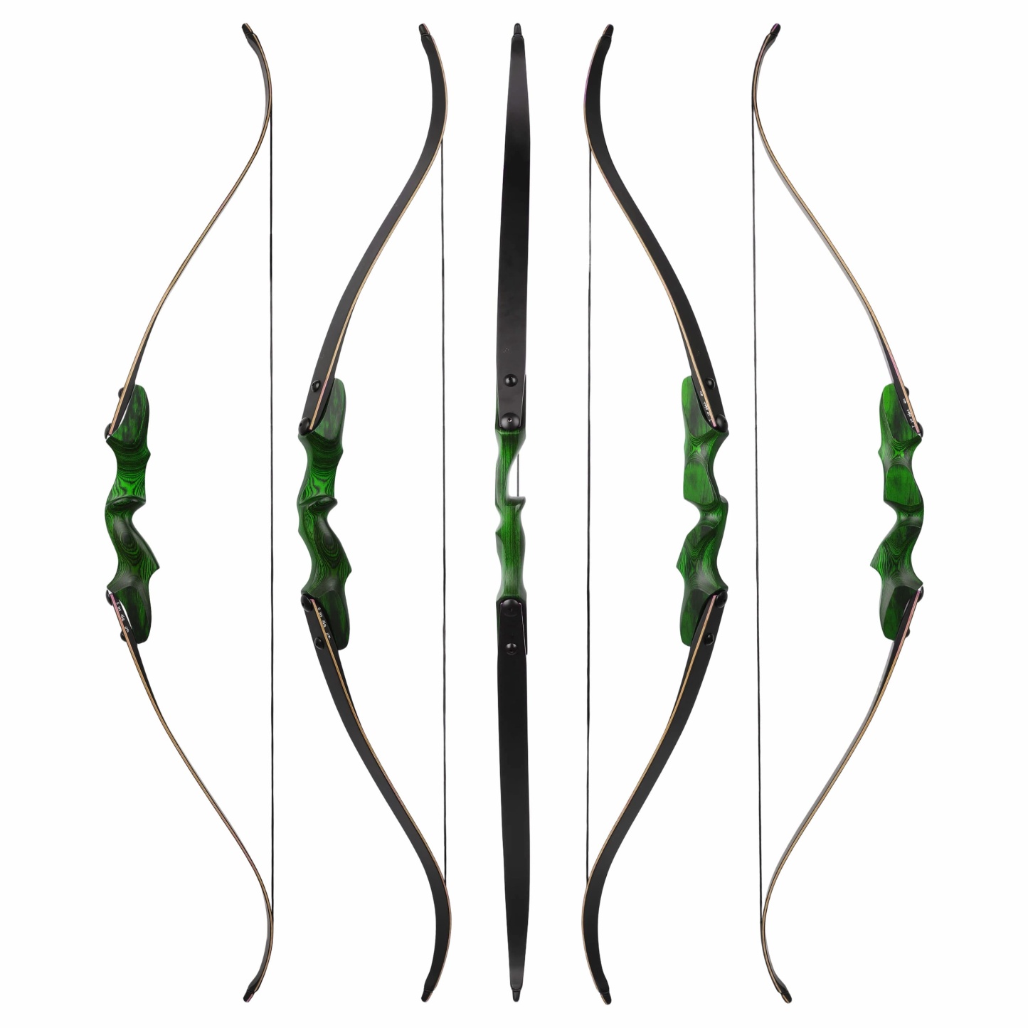 Rock Bear Recurve Bow 20-60LBS Takedown Bow Archery Hunting 