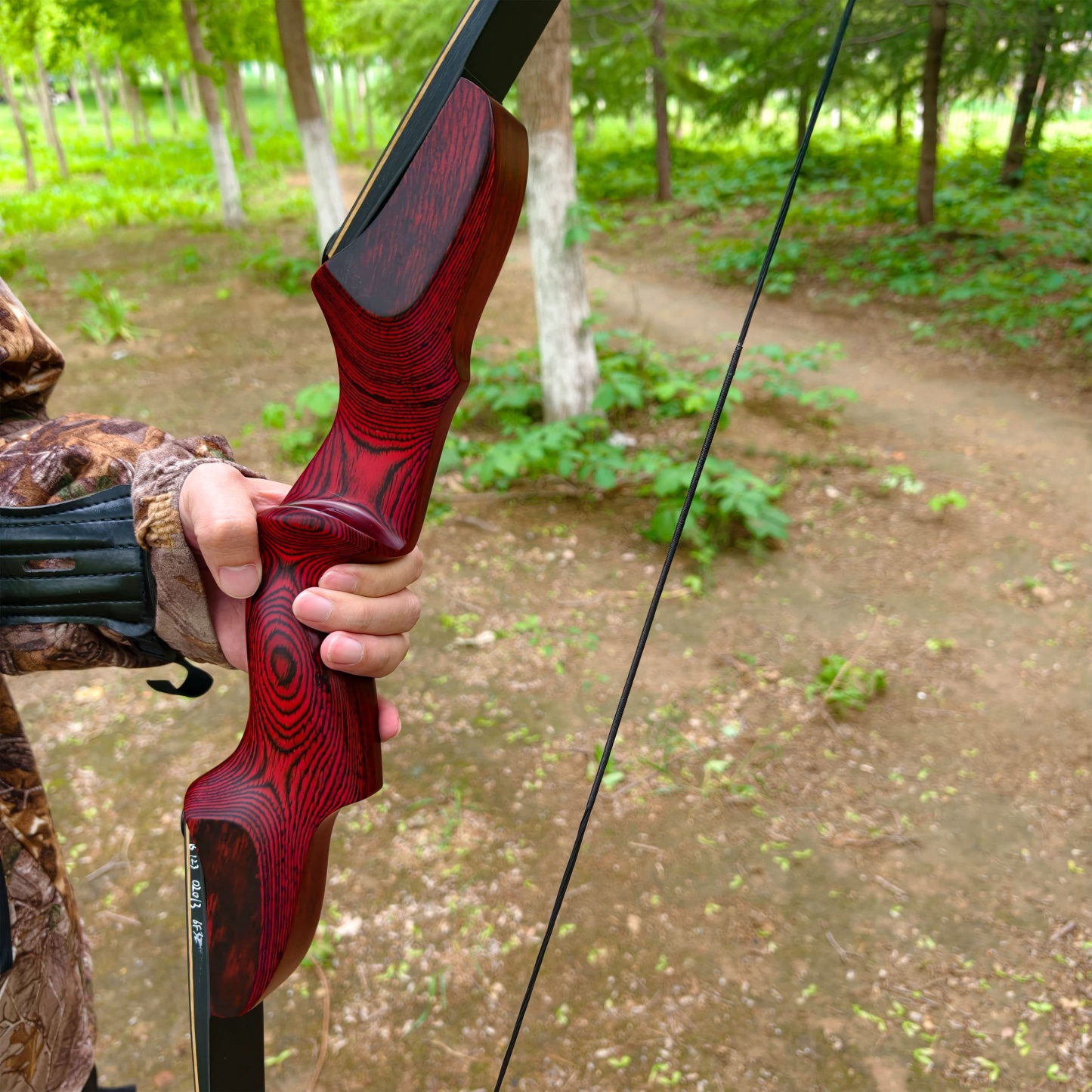 Rock Bear Recurve Bow 20-60LBS Takedown Bow Archery Hunting 