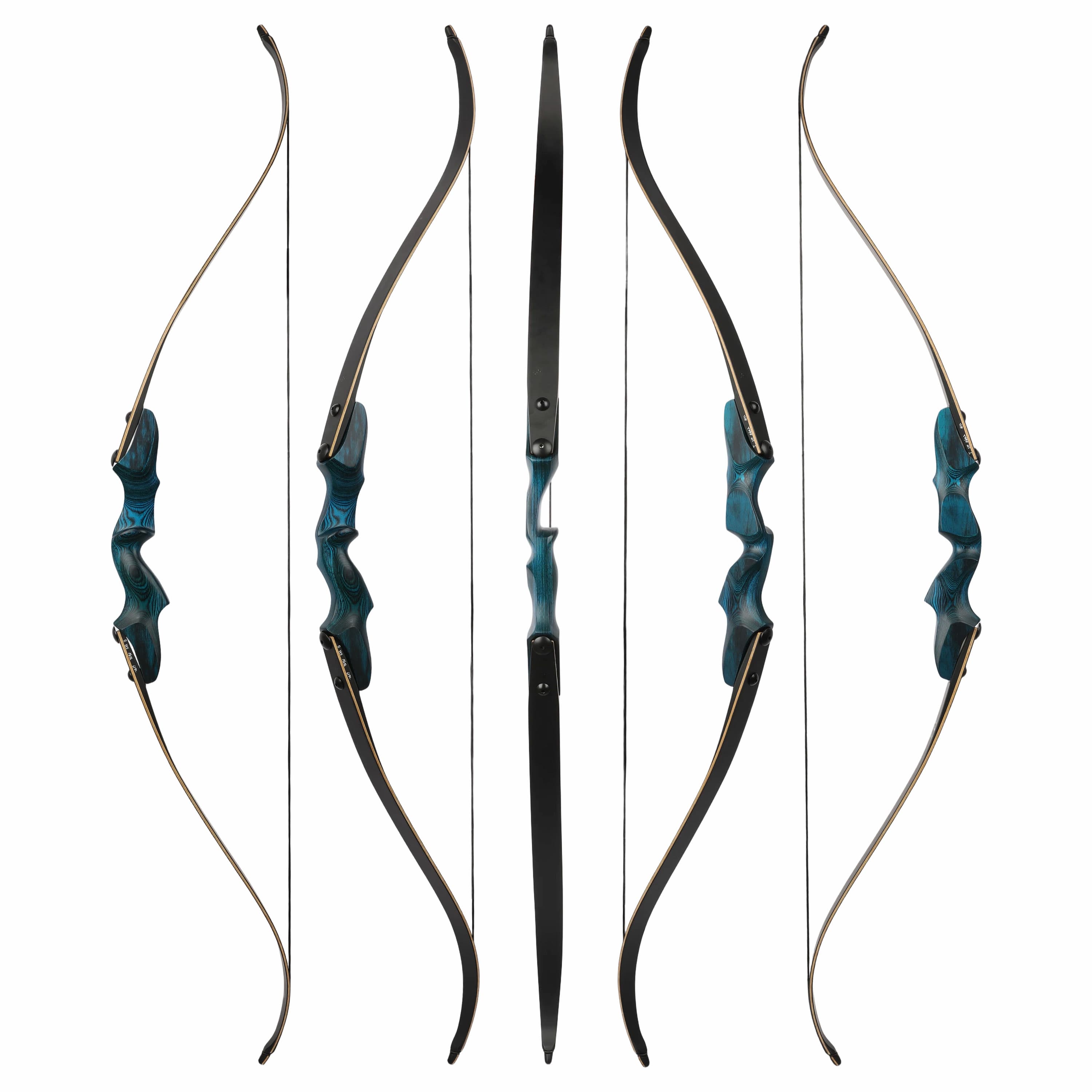 Rock Bear Recurve Bow 20-60LBS Takedown Bow Archery Hunting 