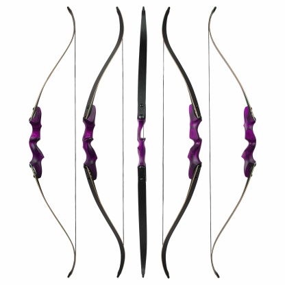 Rock Bear Recurve Bow 20-60LBS Takedown Bow Archery Hunting 