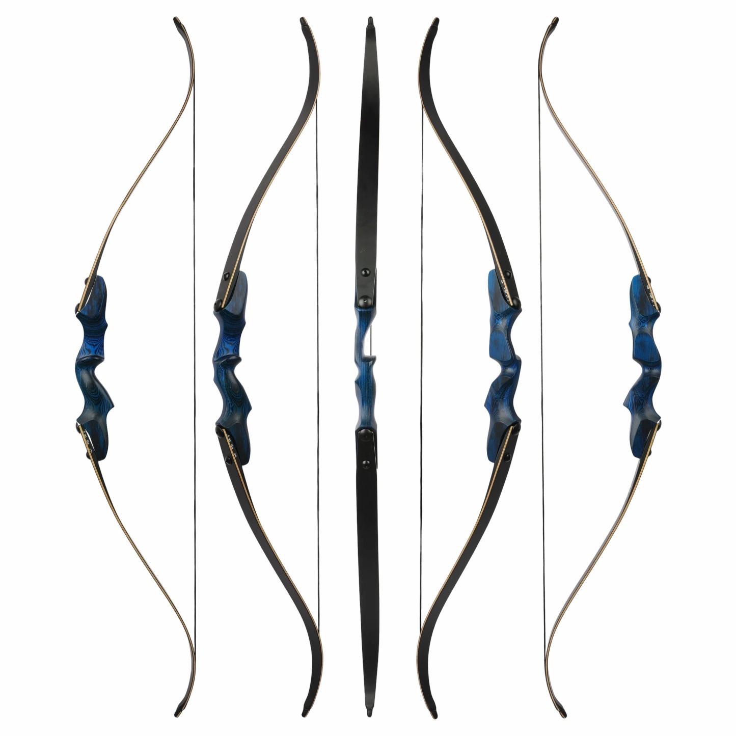 Rock Bear Recurve Bow 20-60LBS Takedown Bow Archery Hunting 