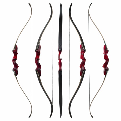 Rock Bear Recurve Bow 20-60LBS Takedown Bow Archery Hunting 