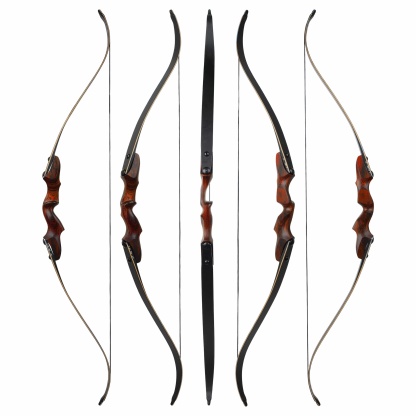 Rock Bear Recurve Bow 20-60LBS Takedown Bow Archery Hunting 