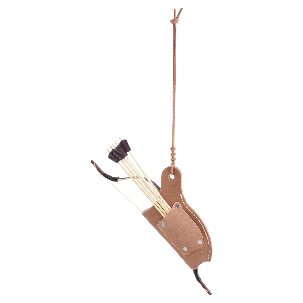 Recurve Bow Arrow Kit Car Pendant Archery Decoration Hanging