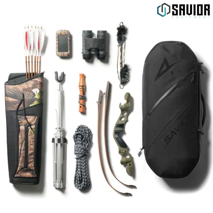SAVIOR EQUIPMENT Recurve Bow Backpack Fits 25" Risers