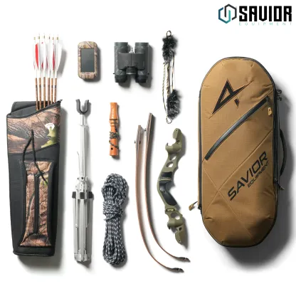 SAVIOR EQUIPMENT Recurve Bow Backpack Fits 25" Risers