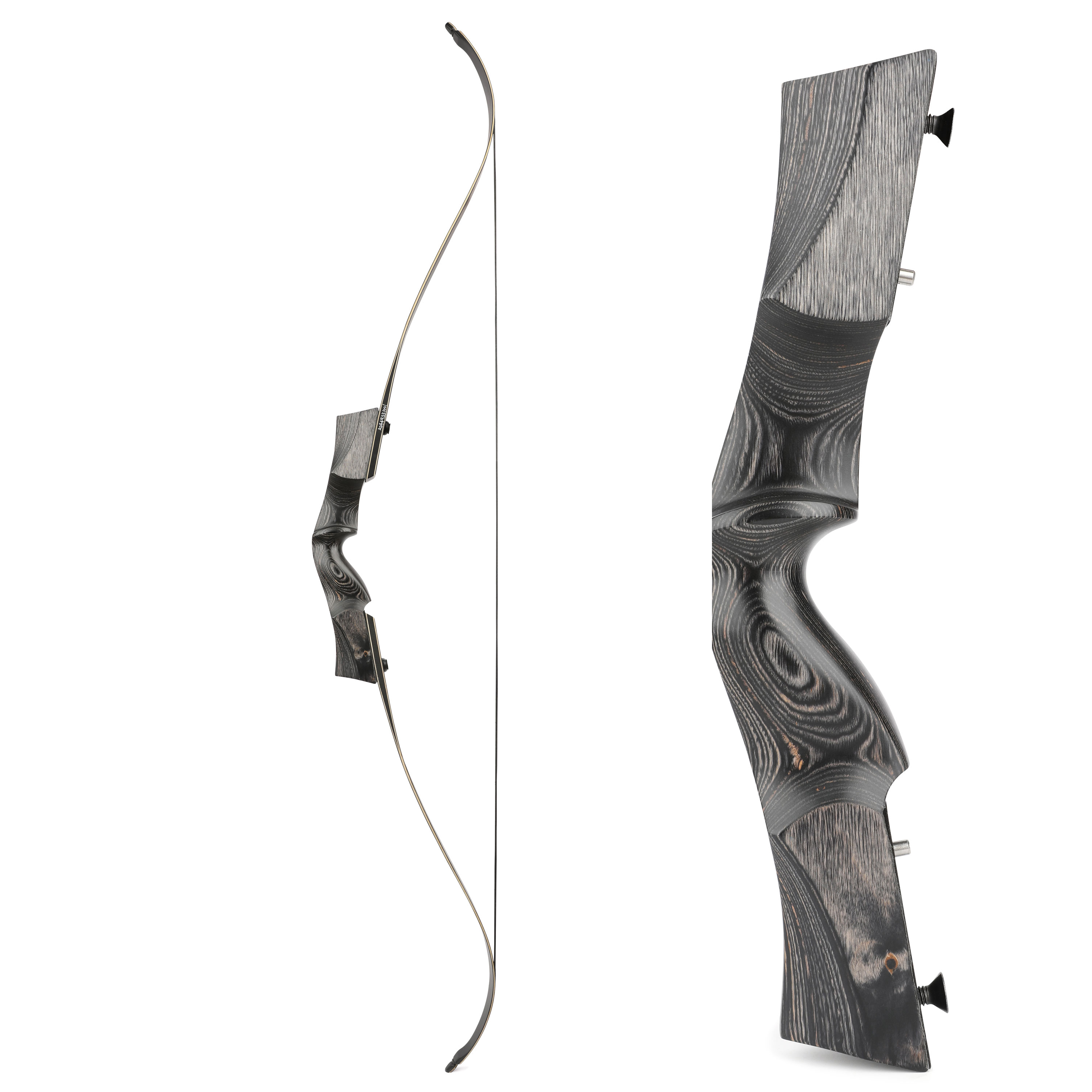 Reverse Hunting Recurve Bow 20-55LBS