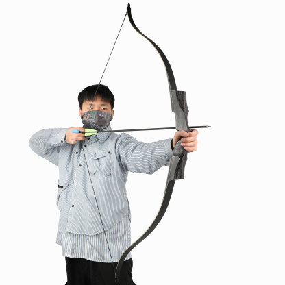 Reverse Hunting Recurve Bow 20-55LBS