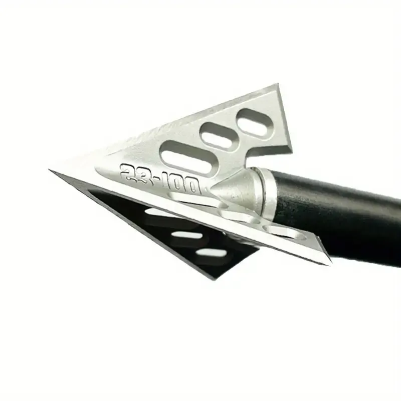 Upgraded Hollow Fixed Blade Broadheads for 3D Hunting
