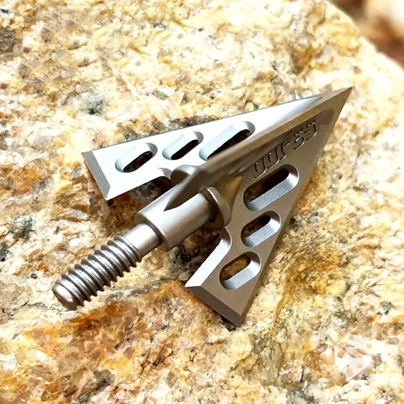 Upgraded Hollow Fixed Blade Broadheads for 3D Hunting