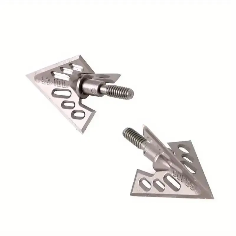 Upgraded Hollow Fixed Blade Broadheads for 3D Hunting