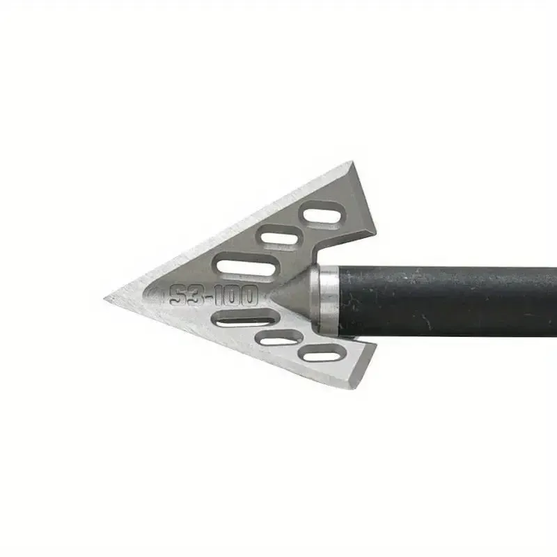 Upgraded Hollow Fixed Blade Broadheads for 3D Hunting