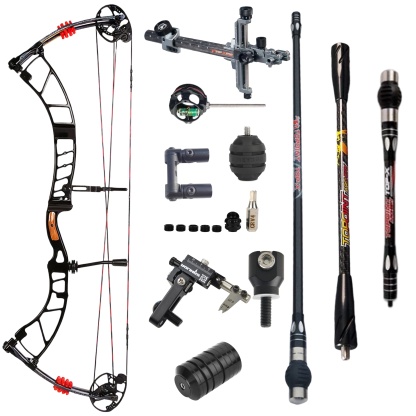 SANLIDA Competitive Compound Bow Kit 50-60lbs Hunting Archery