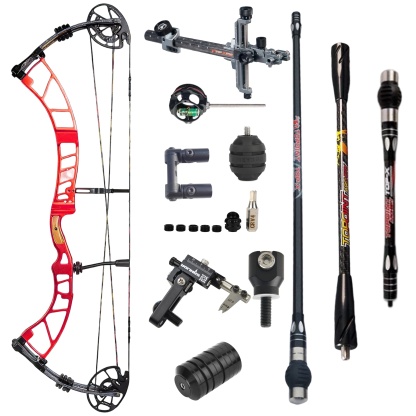 SANLIDA Competitive Compound Bow Kit 50-60lbs Hunting Archery