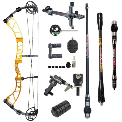 SANLIDA Competitive Compound Bow Kit 50-60lbs Hunting Archery