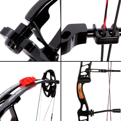 SANLIDA Competitive Compound Bow Kit 50-60lbs Hunting Archery