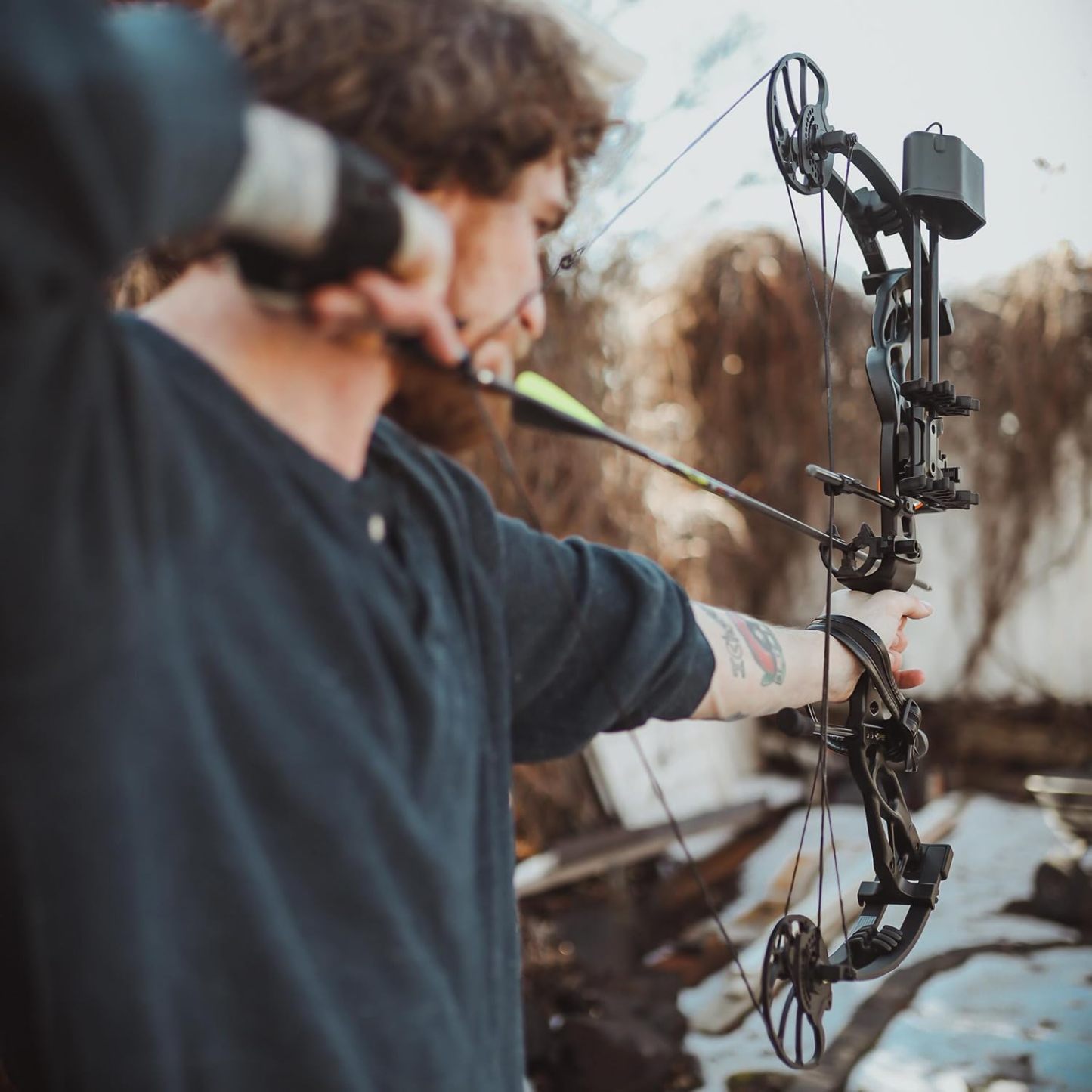 SANLIDA Dragon X9 Hunting Compound Bow Kit 0-70lb 310FPS