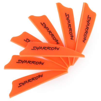 SHARROW Archery Vanes 2'' 3'' Rubber Fletching (50pcs)