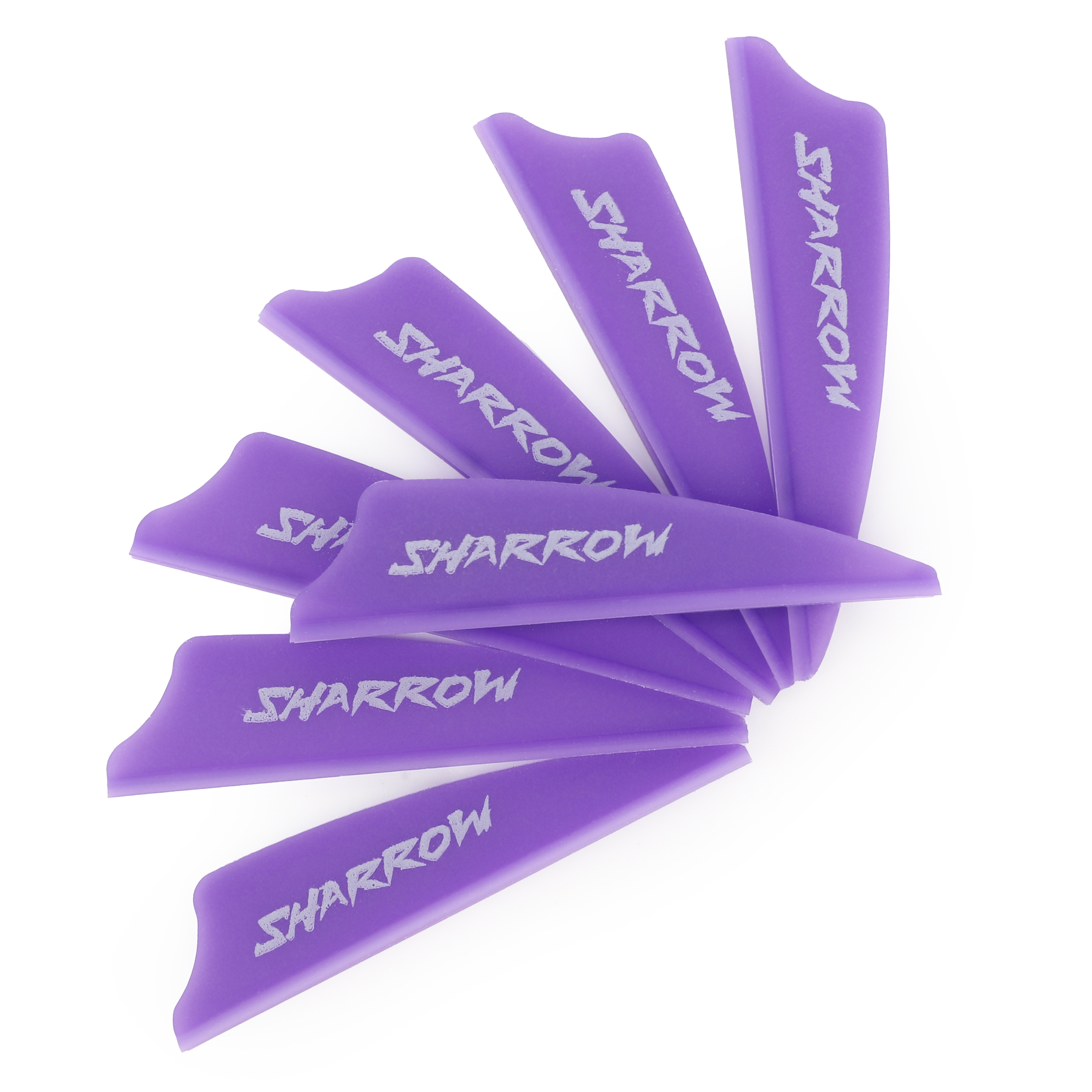 SHARROW Archery Vanes 2'' 3'' Rubber Fletching (50pcs)