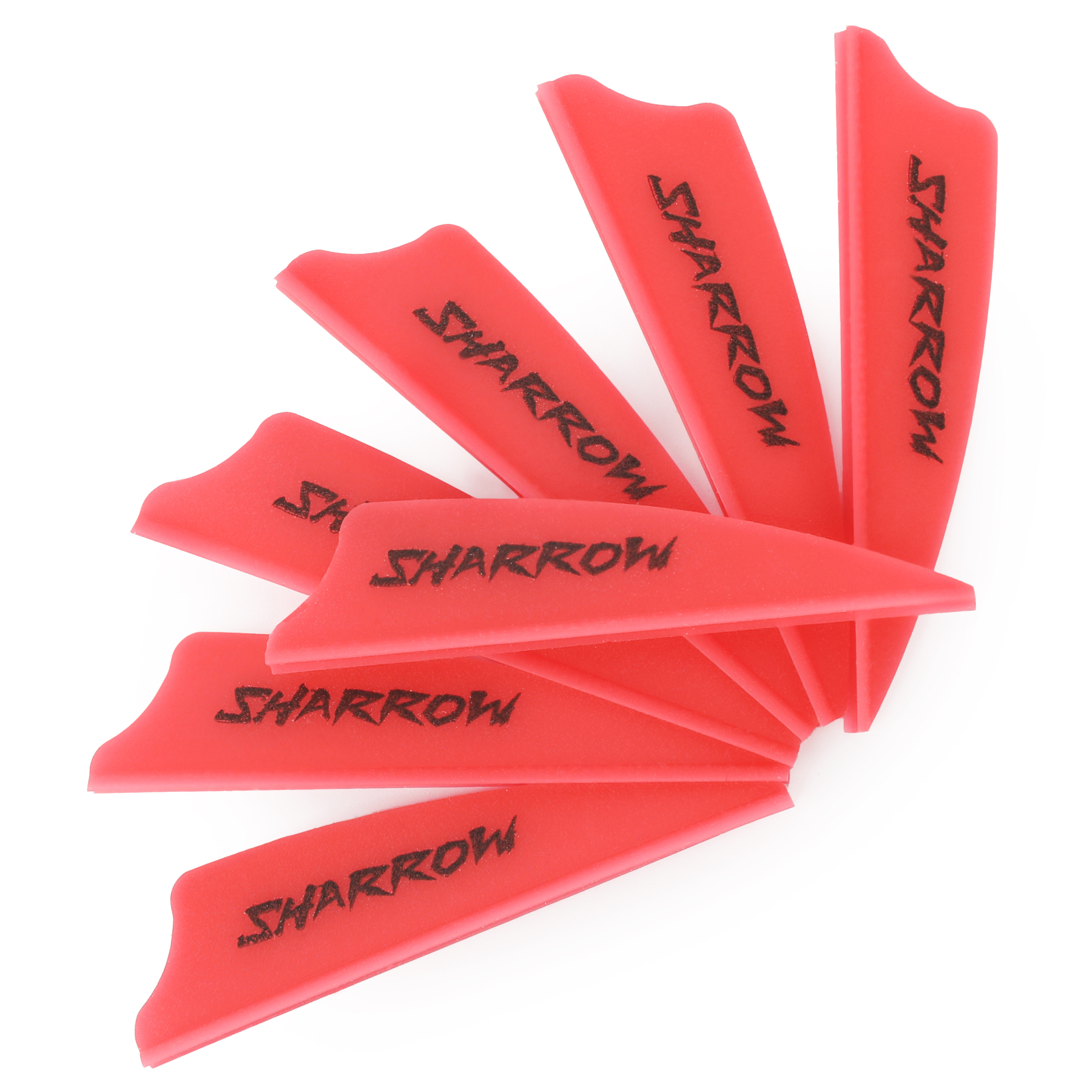 SHARROW Archery Vanes 2'' 3'' Rubber Fletching (50pcs)