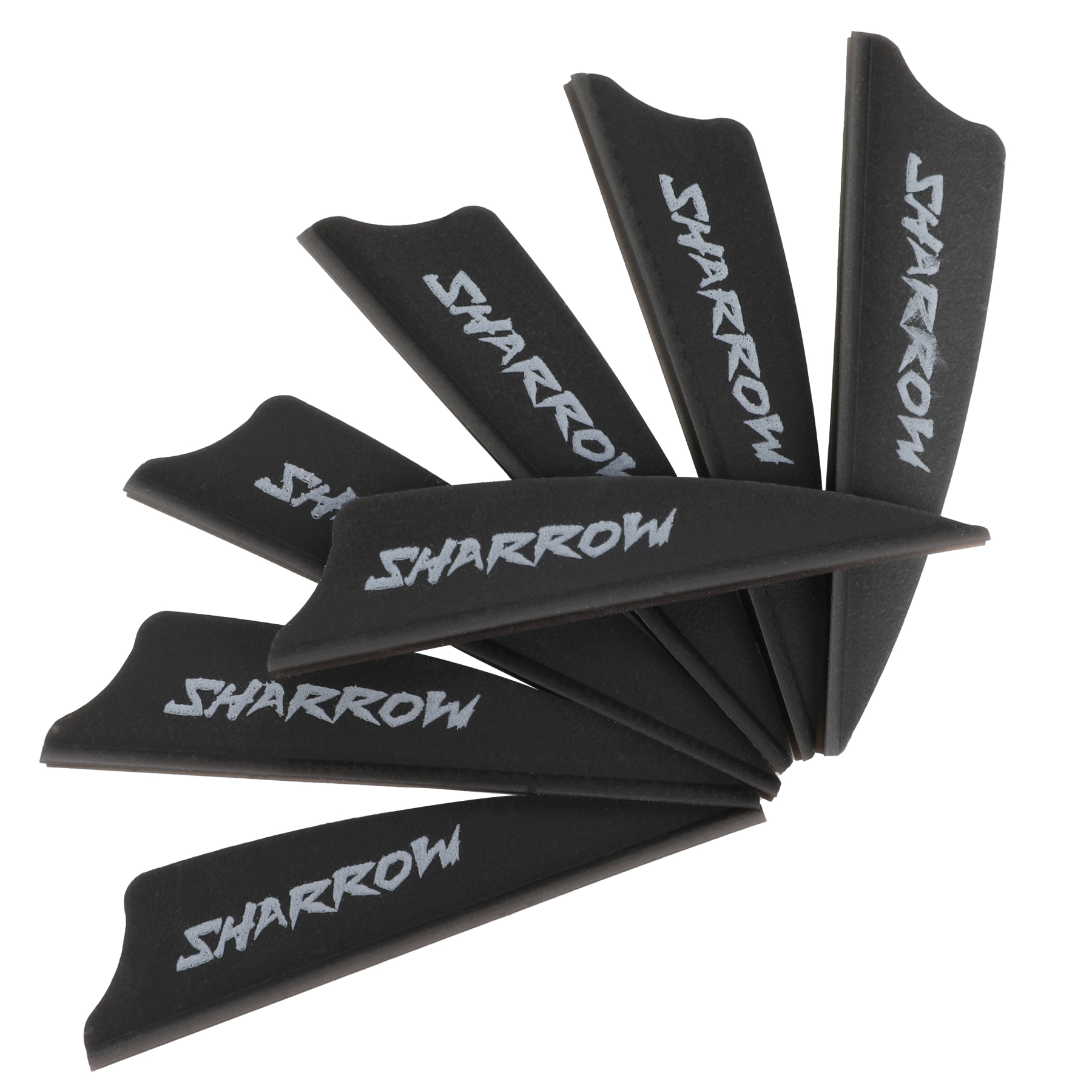 SHARROW Archery Vanes 2'' 3'' Rubber Fletching (50pcs)