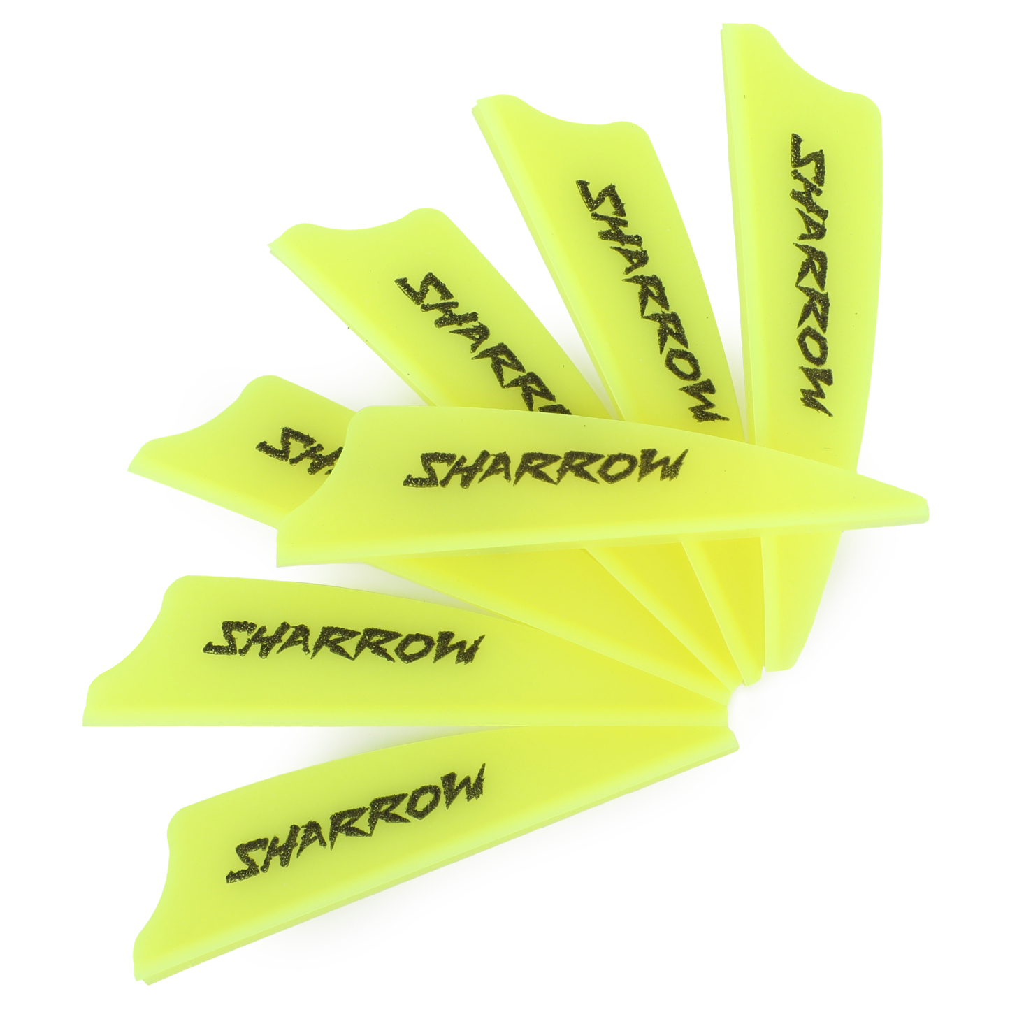 SHARROW Archery Vanes 2'' 3'' Rubber Fletching (50pcs)