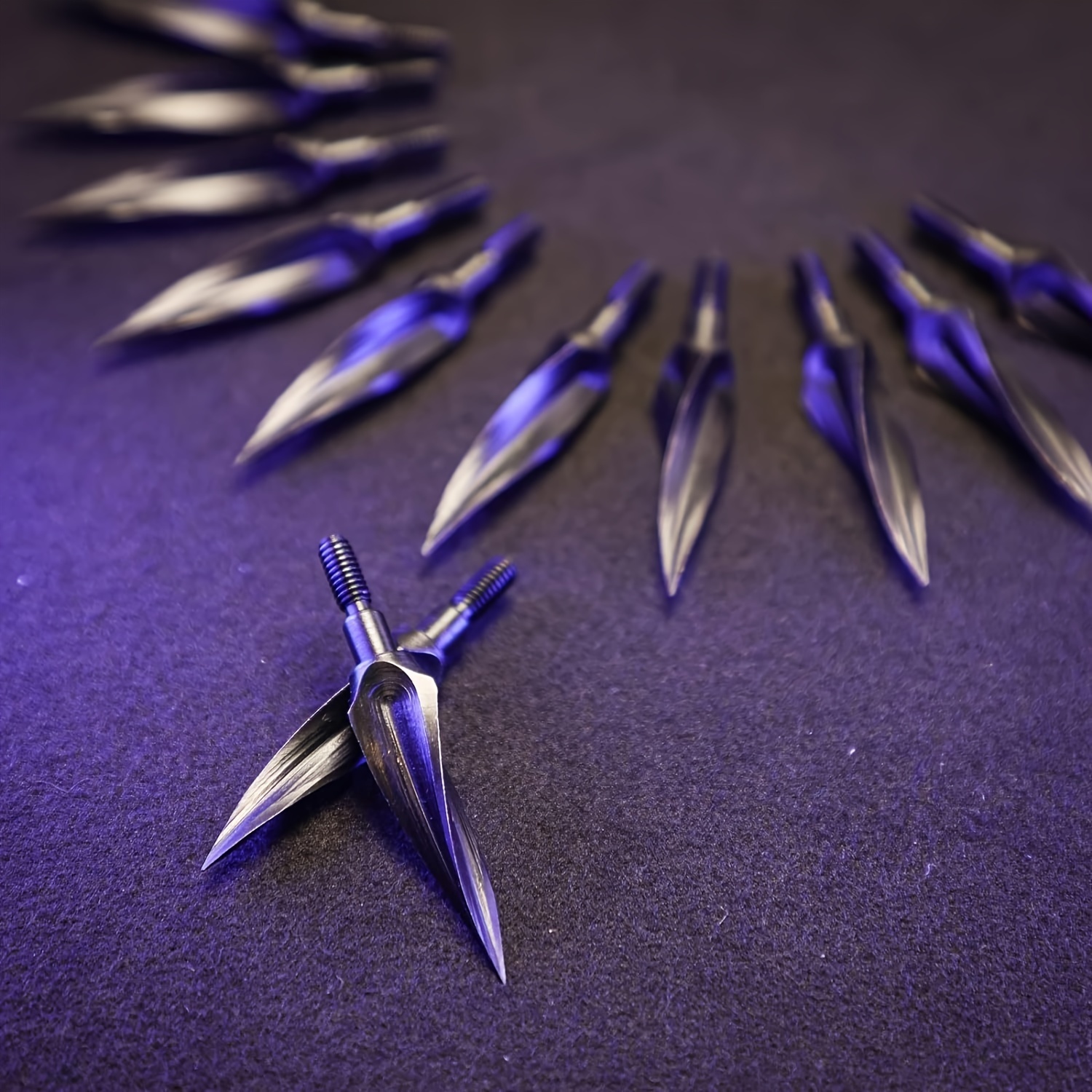 Screw-in Broadheads for Hunting Target Archery Beginners,125 Grain