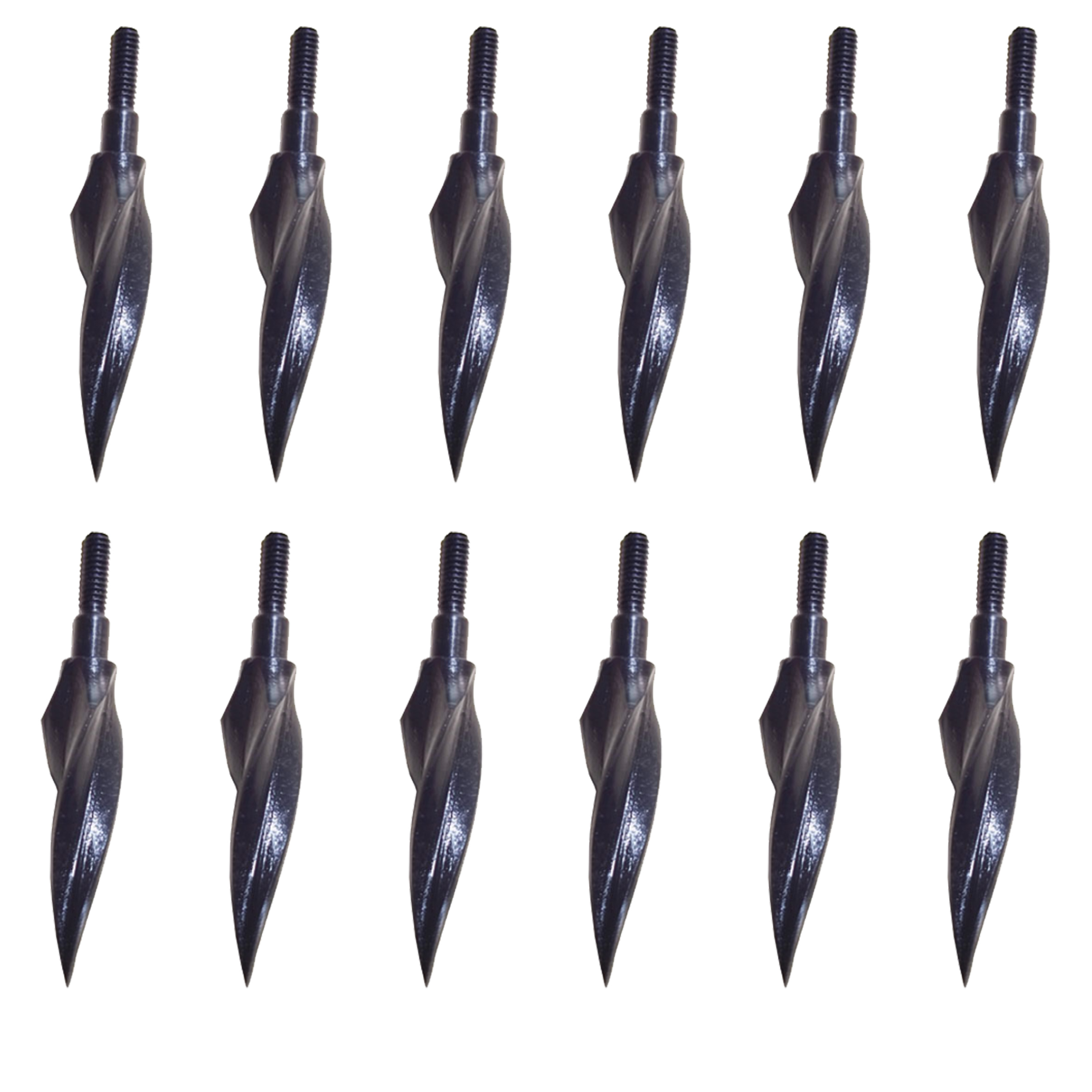 Screw-in Broadheads for Hunting Target Archery Beginners,125 Grain
