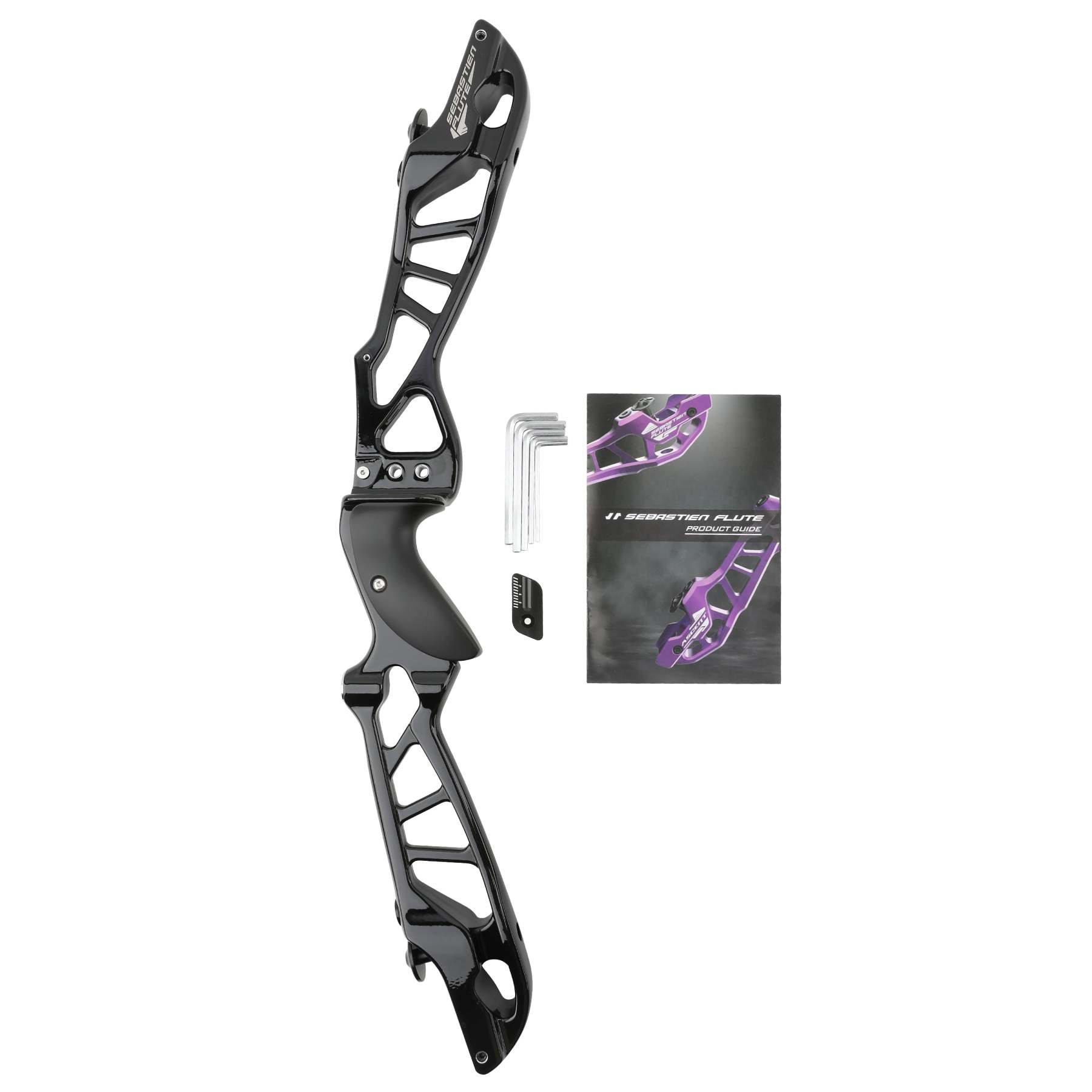 🎯Sebastien Flute NEO 25" ILF Recurve Riser,Competition Training Handle-AMEYXGS Archery
