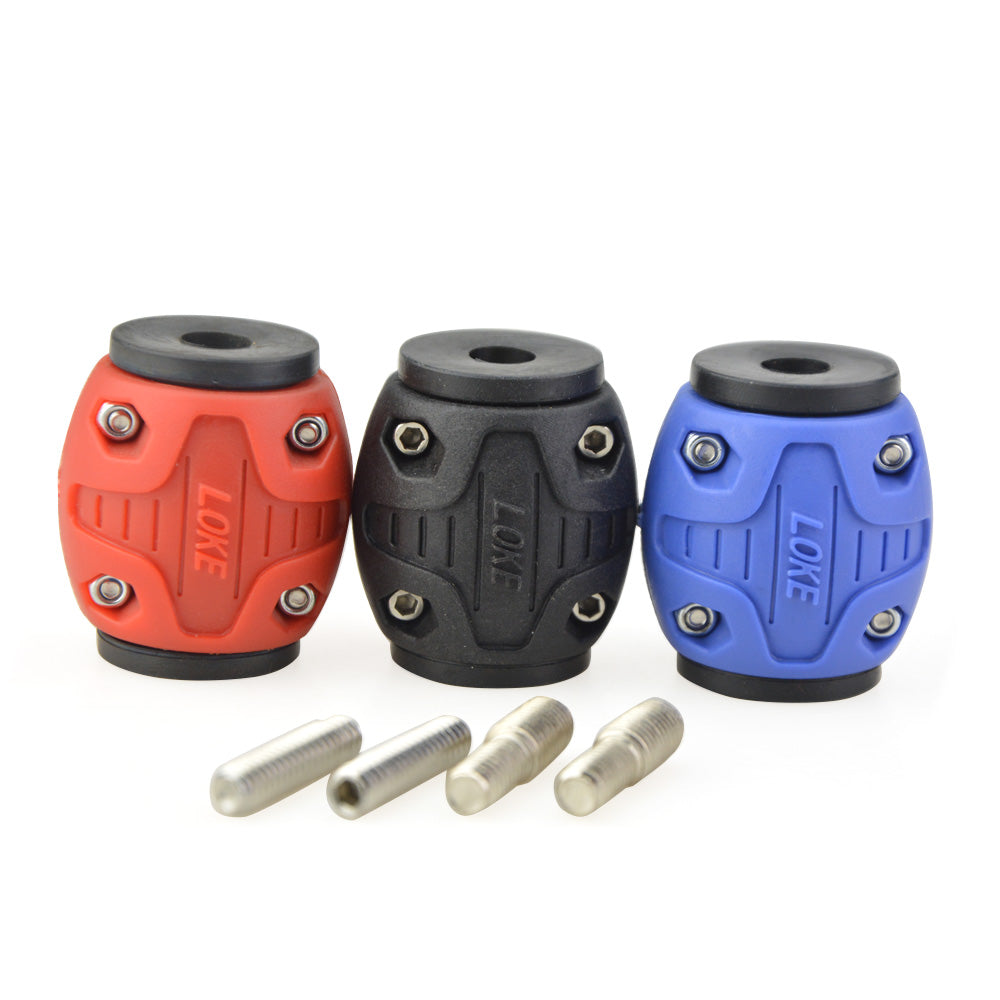 thumbnail image 2 of MILAEM Archery Bow Stabilizer Ball – 1.5" CNC Aluminum Dampener For Recurve/Compound 2 of 5