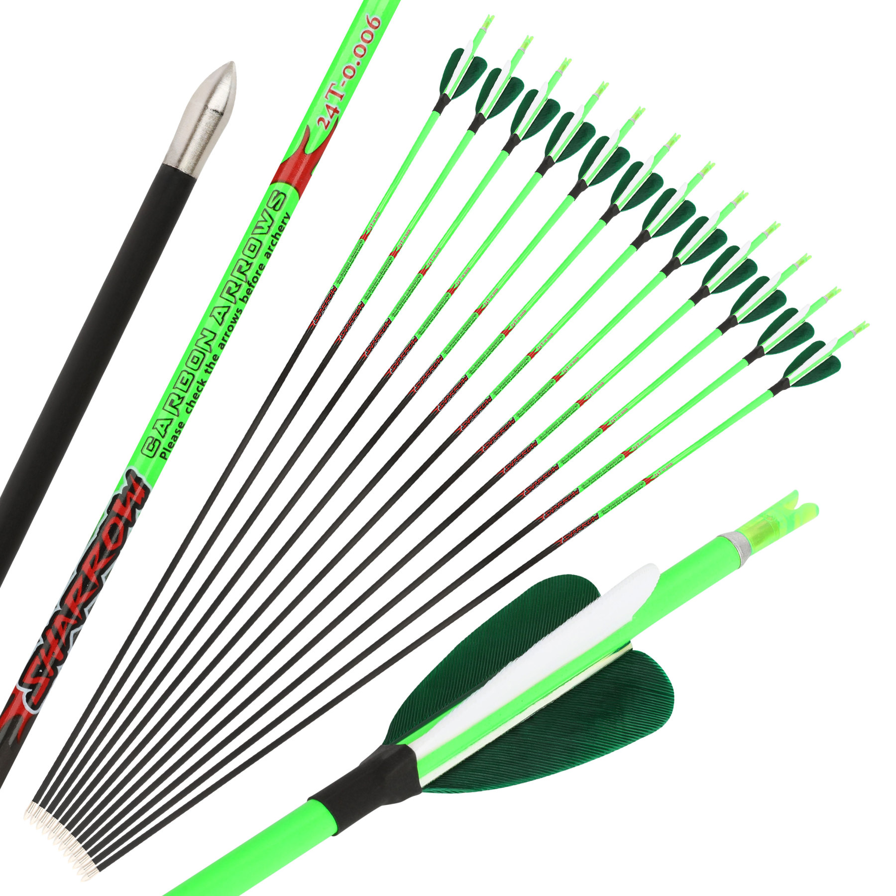 Storm Arrows Archery with Turkey Fletche