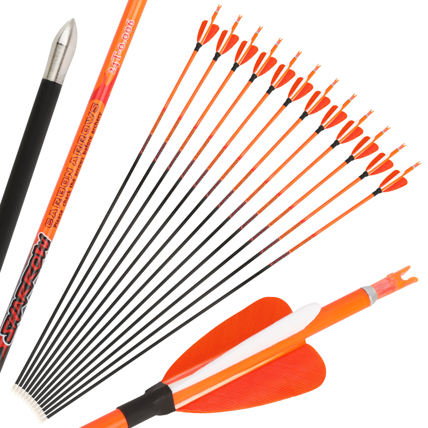 Storm Arrows Archery with Turkey Fletche