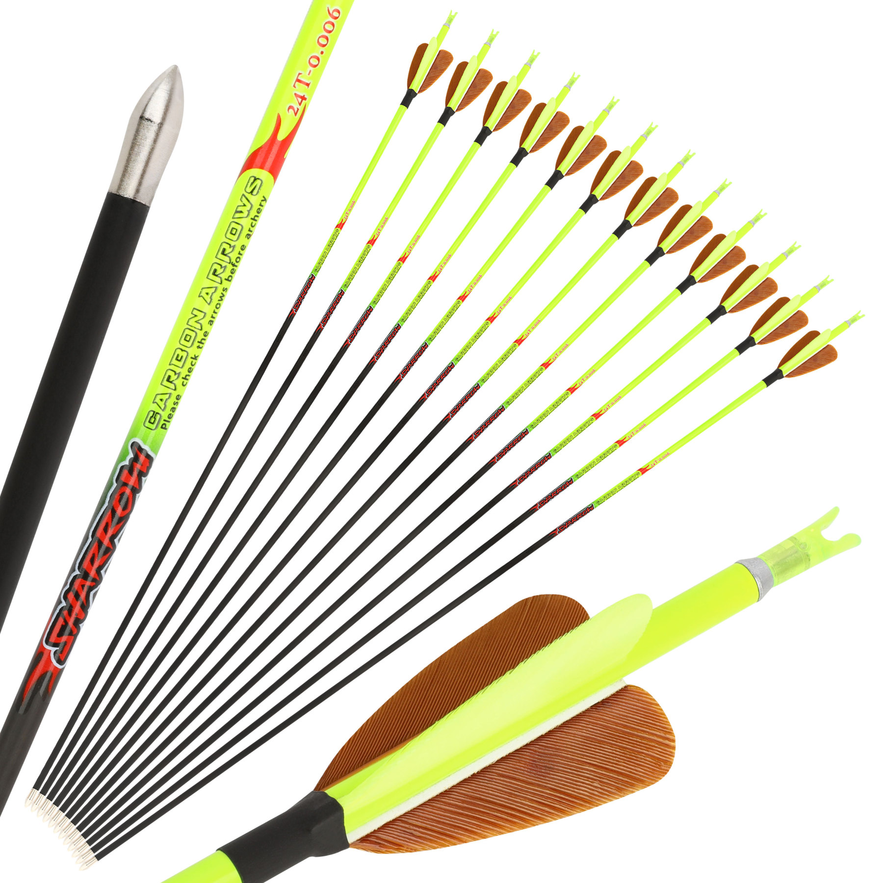 Storm Arrows Archery with Turkey Fletche