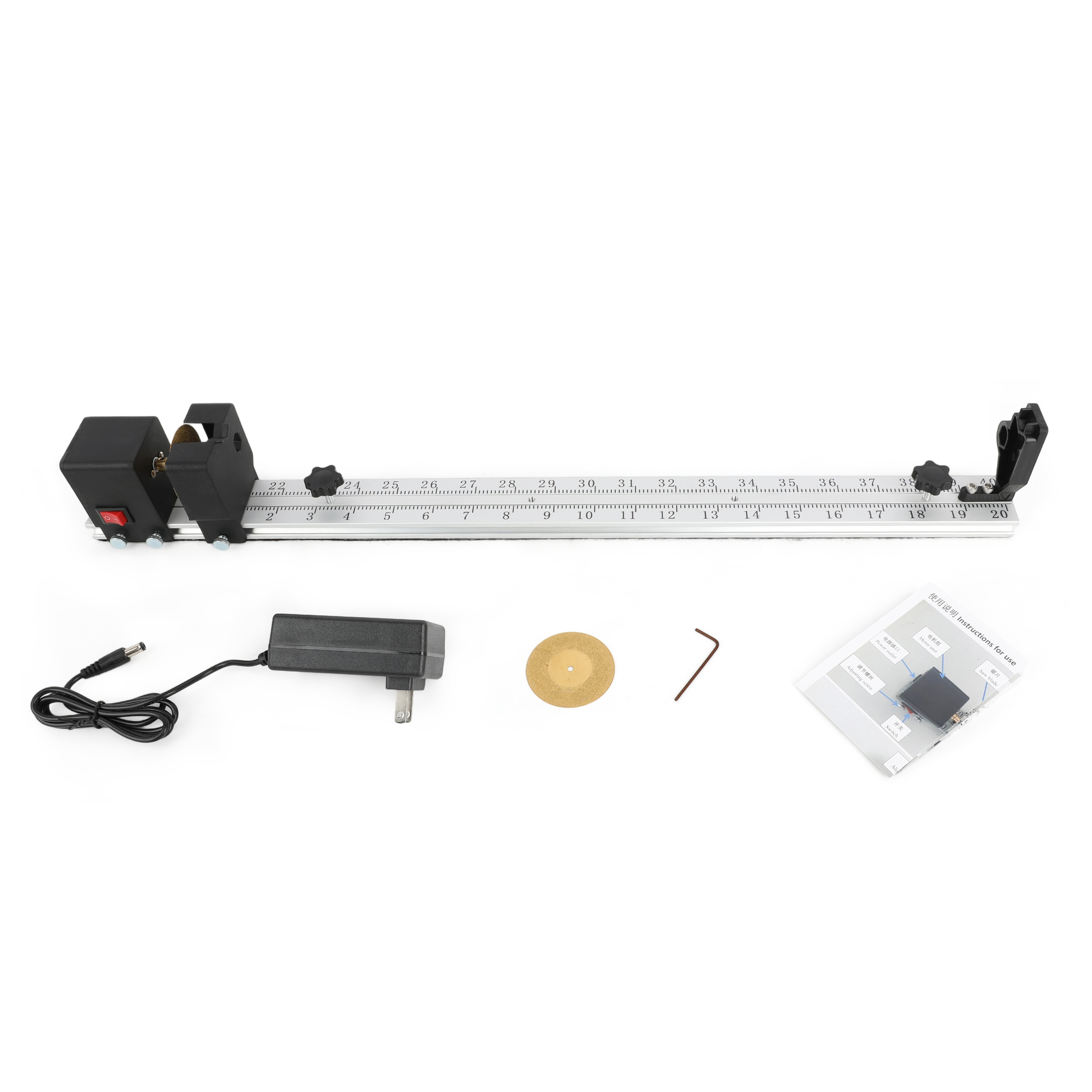 T-200 Electric Arrow Saw Cutter with 2 Diamond Blades for Arrows