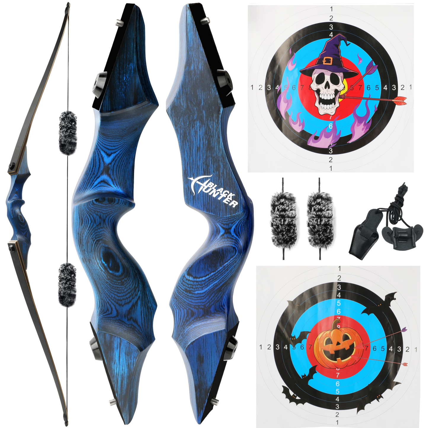 Black Hunter Original Takedown Recurve Longbow